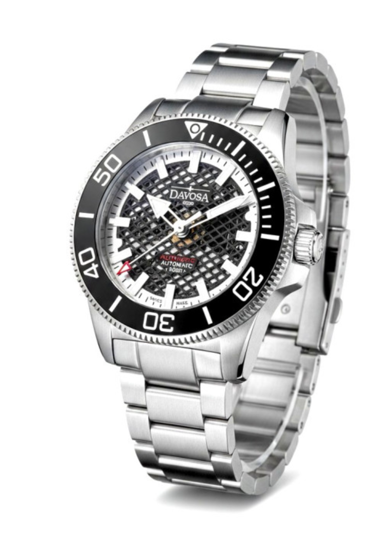Zegarek męski Davosa Argonautic Shark Diver Automatic 41 mm 161.541.50 Limited Edition